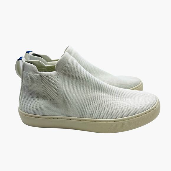 Rothy's The Chelsea Boot in White Women’s Size 8.5 - Picture 3 of 9